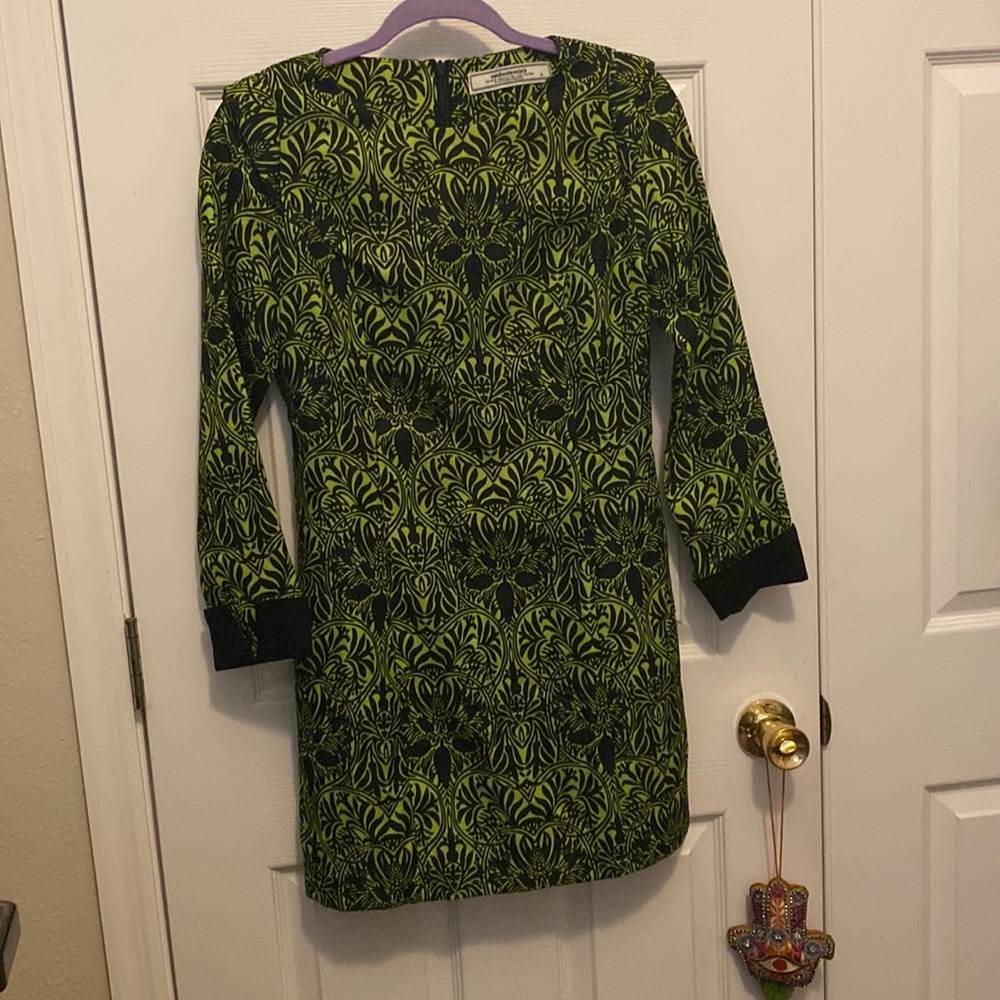 Vanillachocolate Groovy Long Sleeve Mini Dress